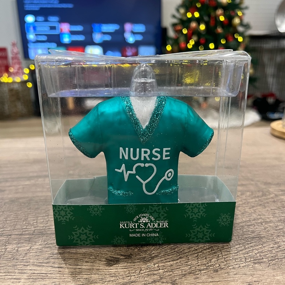 Nurse Christmas Tree Ornament